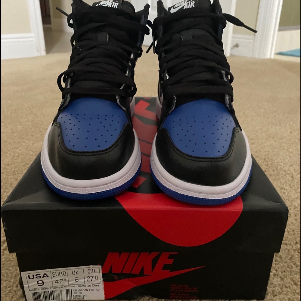 Jordan 1 High Royal Toe